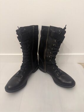 Timberland Earthkeepers Waterproof Anti-Fatigue Combat Boots Women’s US 7 Black